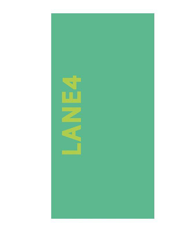 Lane 4 Microfiber Towel green