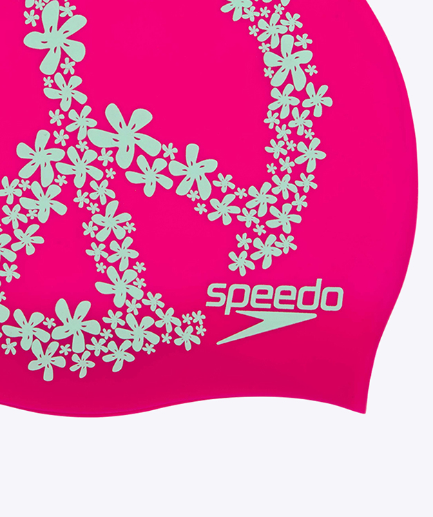 Silicone badmuts van Speedo peace-teken