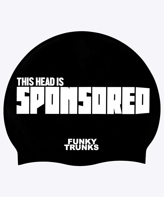 Funky Sponsored Head Swimming Cap
