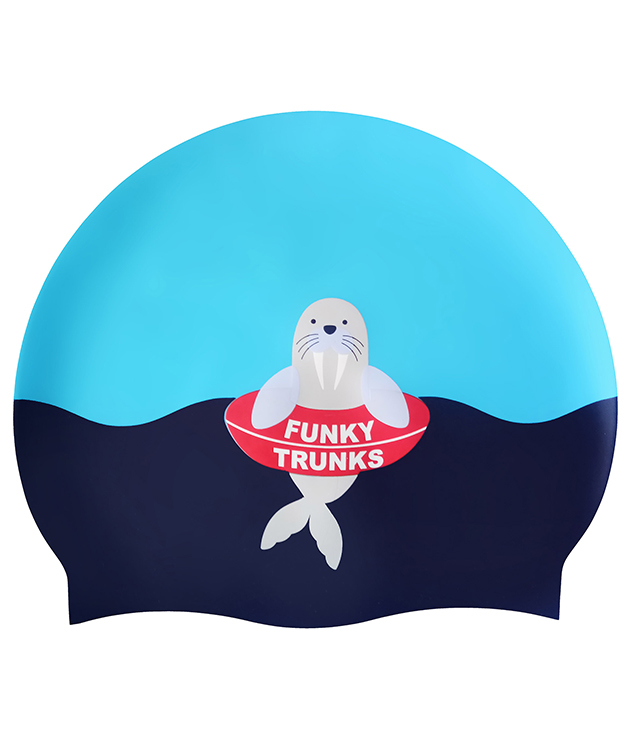 Funky Trunks Wallyrus Swimming Cap badmuts voor training/wedstrijd