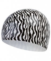 Speedo Slogan Cap Black White