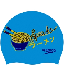Speedo Slogan Cap Junior Blue/Orange
