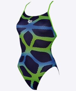 Spider Booster Back Once Piece L navy leaf
