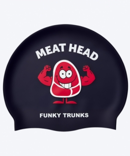 Funky Meathead Swimming Cap
