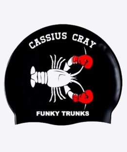 Funky Cassius Cray Swimming Cap