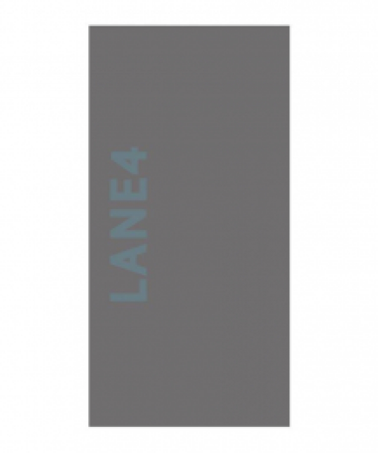 Lane 4 Microfiber Towel grey