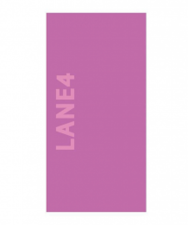 Lane 4 Microfiber Towel pink