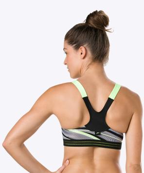 Speedo Reflect Wave Crop Top