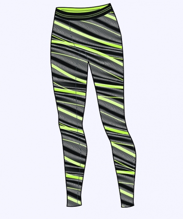 Speedo Reflect Wave Allover Legging