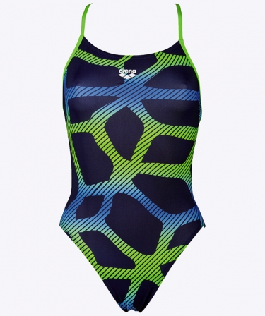 Spider Booster Back Once Piece L navy leaf