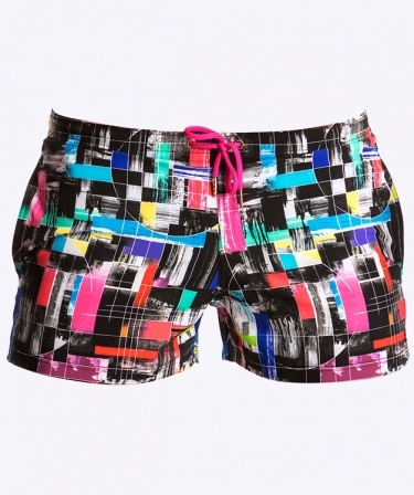 Funky Test Signal Short Shorts