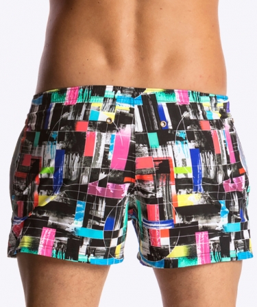 Funky Test Signal Short Shorts