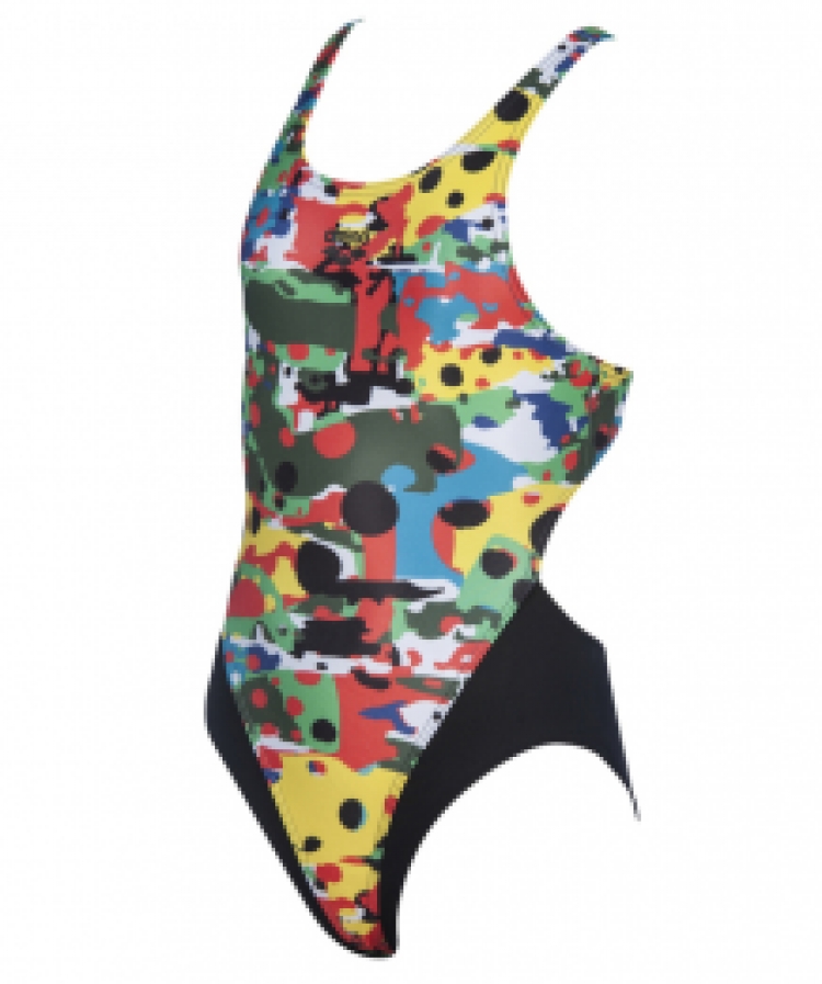 Arena Camouflage Junior Tech Back black/multi