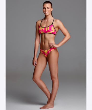 Funkita Bar Bar Cross Back Tie Bikini