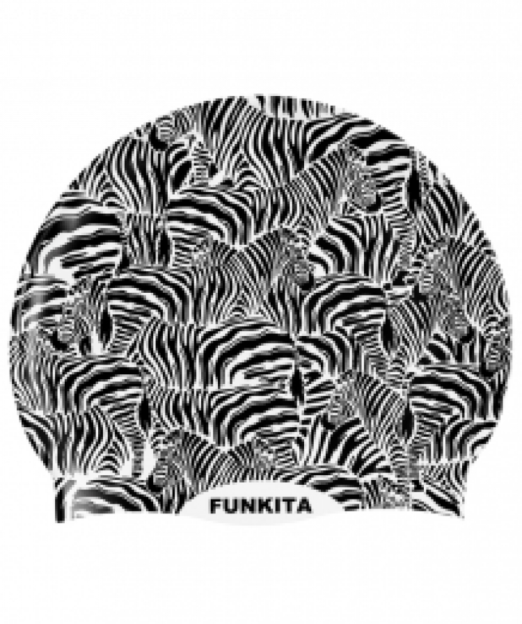 Funkita Zebra Crossing Swimming Cap